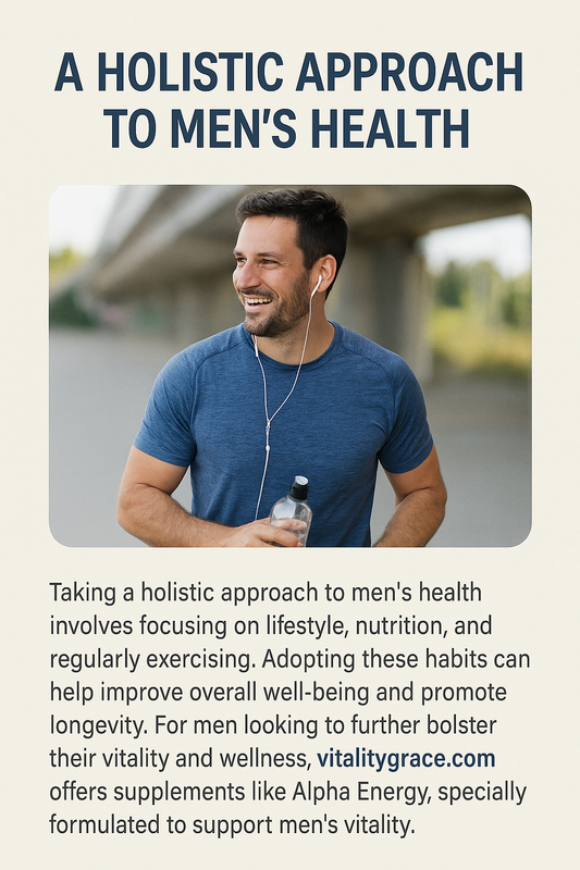 The Holistic Approach to Men’s Health: Empowerment, Global Trends, and the Alpha Energy Solution