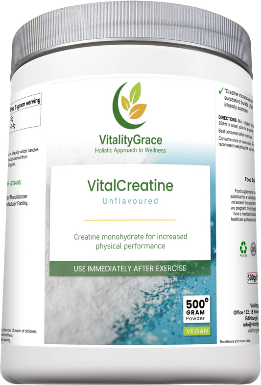 VitalCreatine Creatine For  mental energy & Healthy ageing support