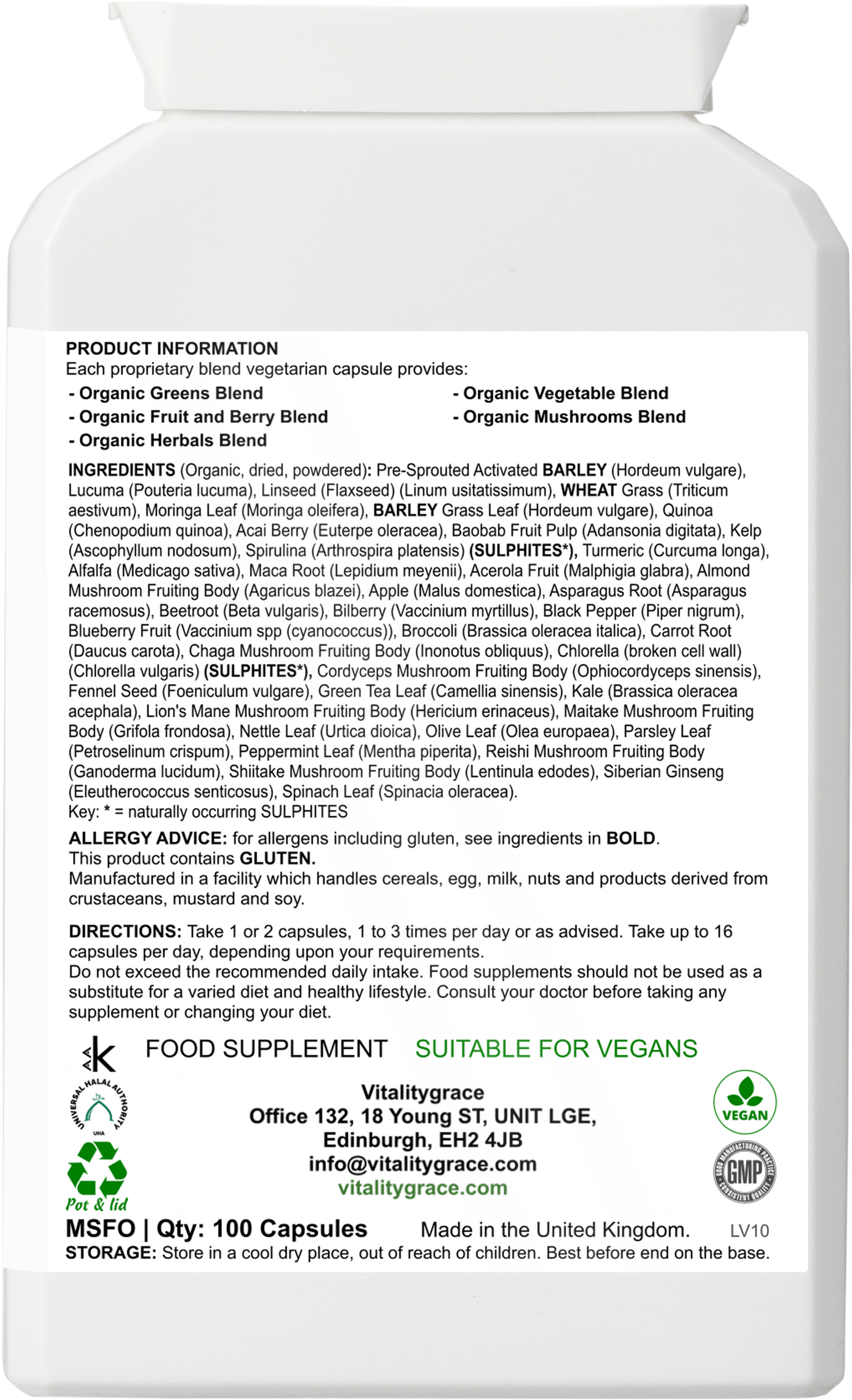 NourishVital Vitality Blend