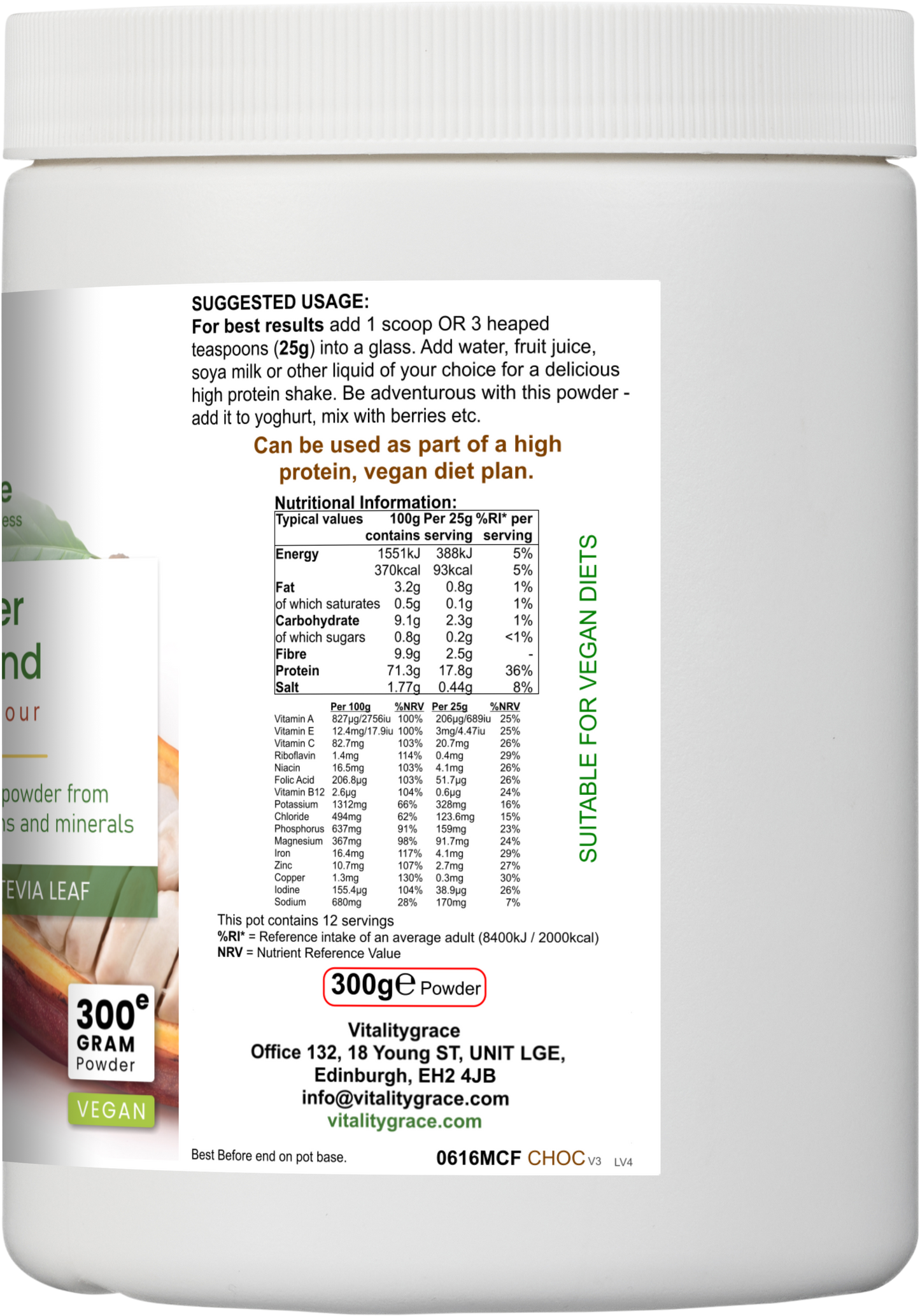 MealPower Protein Blend Chocolate Flavor