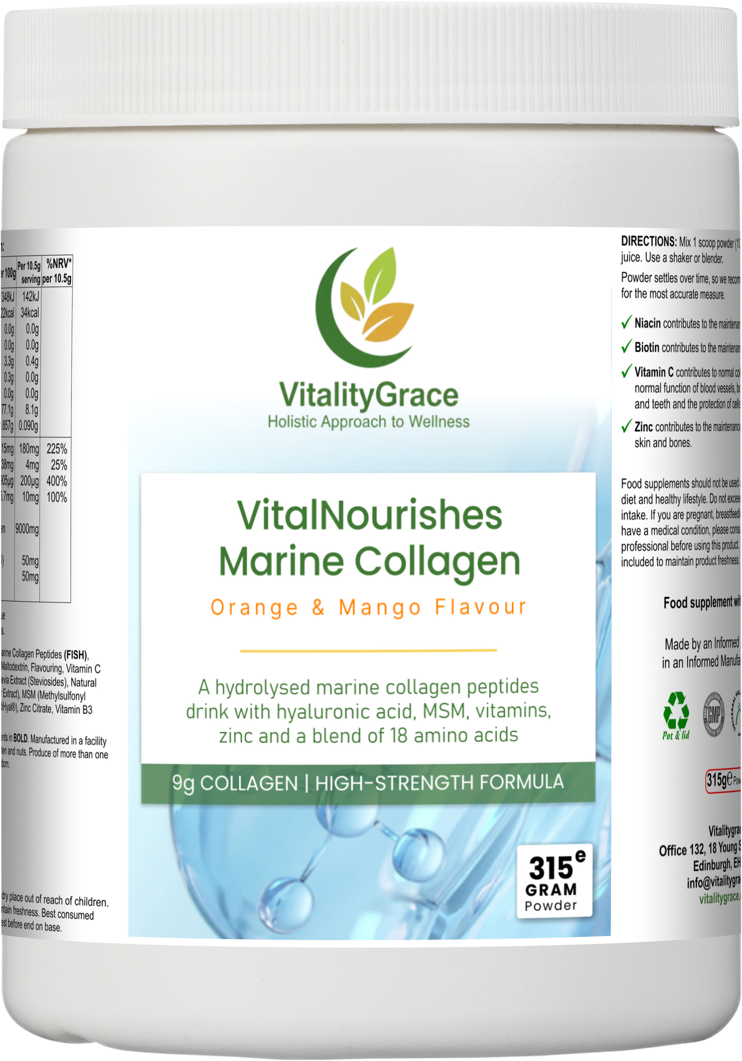 VitalNourishes Marine Collagen