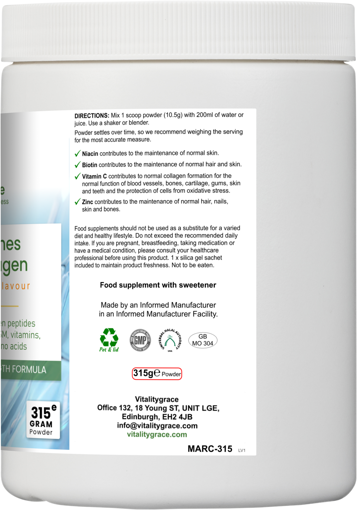 VitalNourishes Marine Collagen